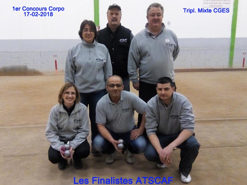 Tripl.Mixte CGES 17-02-2018 ATSCAF-Pétanque